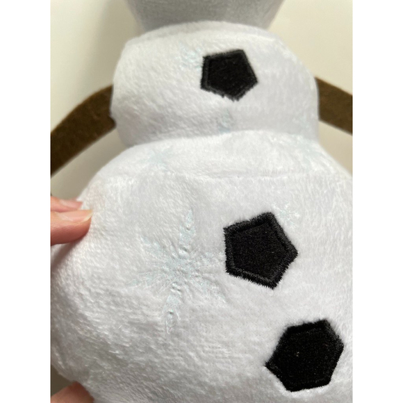 Disney Frozen Olaf Character 15" Plush with Sparkly Snowflakes - Picture 6 of 6